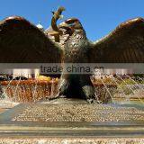 Animal Metal Detector Art Large Bronze Eagle Sculpture Statue thumbnail-1