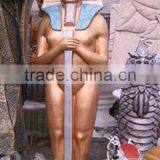 Outdoor Decoration Antique Famous Sculpture Egyptian Fiberglass Pharaoh Statues thumbnail-3