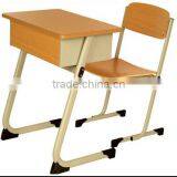 School Furniture Single Desk and Chair Executive Office Table Design Metal Workshop Table thumbnail-4