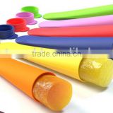 Funny food grade silicone rubber Popsicle mold with cap