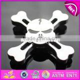 Stress Reducer Skull Four Sides Lightweight Aluminum Alloy Hand Spinner Fidget EDC Focus Toy W01A287 thumbnail-1