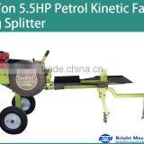 28T 5.5HP Petrol Engine Kinetic Log Splitter 3s Cycle Time