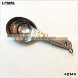 42144 4pcs Stainless Steel Nesting Measuring Cups and Spoons Set thumbnail-2