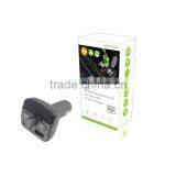 Wireless Bluetooth Handsfree Car Kit With FM Transmitter 3.4A Car Charger thumbnail-5