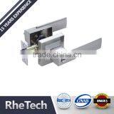 Satin Nickel Zinc Alloy Handle Toilet Italian Door Lock thumbnail-1