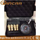 Tyre Pressure Gauge With 4pcs Deflator in Case for Cars thumbnail-1