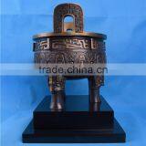 China Style Bronze Tripod Artwork/Chinese Classical Bronze Tripod Sculpture/Bronze Decoration thumbnail-6