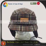 Winter Flat Visor Baseball Cap With Two Earflap Both Side/earflap Baseball Cap thumbnail-2