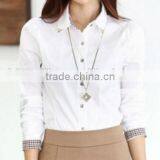 Chiffon Business Ladies' Blouse100%POLYESTER/Business Suits thumbnail-2