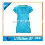 Ladies New Design Coolmax Running t Shirt, Hot Sell Dri Fit Running Shirts