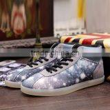 HFR-JS08 2015 Super Fashion Latest LED Glittering Canvas Shoe thumbnail-3