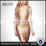 MGOO 2015 Gold Supplier Dress Customized Silver Bandage Dress With Cap Sleeves Fashion Designing Clothes H286 thumbnail-2