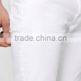 Hot Sale White Jeans for Men High Quality Slim Fit Stretch Denim Jeans thumbnail-3