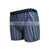 Sexy Men Cotton Short Boxers With Stripes Briefs Underwear for Man thumbnail-2
