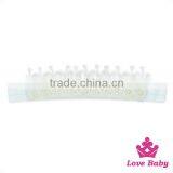 FDK261 Hot Pink Girls Hair Headband With Pearls Fold Over Ealstic Headbands Top Design Baby Headband thumbnail-5