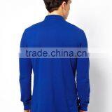 2015 New Men's Polo Long Sleeve Shirt,cotton Poloshirt, China Garment Factory Oem thumbnail-2