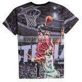 Fashion Basketball Team Polyester Sublimation China Wholesale T-shirt 3D Printing thumbnail-5