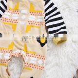 S60689B 2017 Spring Leotard Infant Child Cute Clothes Cotton Climb Hat thumbnail-4