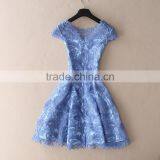 Z&M Big Size M-10XL 2016 Sexy Lace Half Sleeve Party Club Dress thumbnail-4