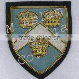 Three Crowns Hand Embroidery Badge thumbnail-1