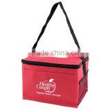 Economy Insulated Lunch Bag - Features a U Zipper Top Opening, Various Pockets and Comes With Your Logo. thumbnail-4