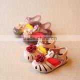 Floral Girl Summer Jelly Sandals, Flower Girl Melissa Sandals thumbnail-6