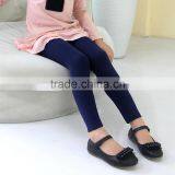 New Fashion Blank Candy Color Cotton Kids Girl Leggings thumbnail-5
