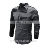 Top Sale Latest New Style Men's Long Sleeve Machine Washable T-shirt Cotton thumbnail-2