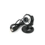 Web Camera 1.3mp With 6 Lights Built-in MIC Selling Packing thumbnail-1