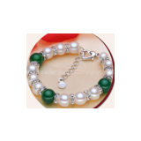2014 Swarovski Elements Pearl Bracelet, Pearl Bracelet Factory
