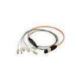 8 Fibers Optical MPO MTP Fanout Patch Cord for High Density Cable Management