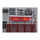 Floor / Sliding Door Construction Material Lifting Hoist Single Or Double Cages thumbnail-1