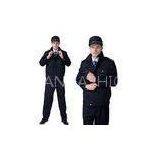 Custom Winter Cotton Warm Black Police Officer Costume For Men Windproof thumbnail-1