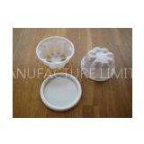 120ml Disposable Ice Cream Cups With Lid Plastic Octagon Bulb 4oz