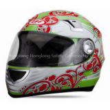 Beautiful full face helmet with communication---ECE/DOT Certification Approved