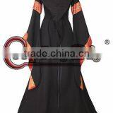 Long Trumpet Sleeve Hooded Collar ROCOCO Ball Grown Gothic Medieval Victorian Dress Costume thumbnail-3
