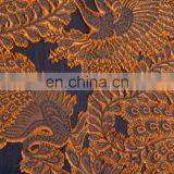 OEM/ODM Design Retro Style Clothing V-neckline Women Top Jacquard Flounce Top (16112203) thumbnail-5