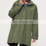 OEM Serives Women New Pants Army Greencosts Design Long Sleeves Ladies Coats thumbnail-6