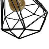 Polygon Wire Metal Industrial Vintage Hanging Lamp Kitchen Island Lighting Fixtures Ceiling Hanging Pendant Lighting thumbnail-3