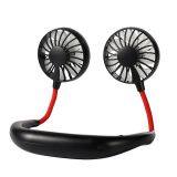 Mini Electric USB Fan Portable Sports Rechargeable Hanging Neck Fan thumbnail-2