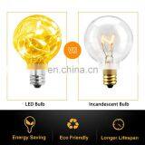 Wholesale Fairy Garden Home Wedding Party LED G40 Globe String Lights With Clear Bulbs thumbnail-3