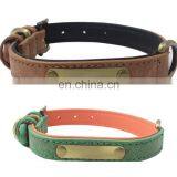 Wearable Retro Pet Collar Leash Training Dog Leather Rope Pet Neck Chain Pet Supplies thumbnail-3