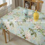 Restaurant Cotton Linen Rectangular Table Cloth Printed thumbnail-4