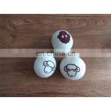 custom logo printed sheep wool dryer ball