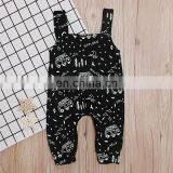 Toddler Boy Jumpsuit Baby Summer Romper Cartoon BUS Letter Print thumbnail-3