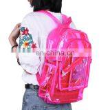 2020 New Customized PVC Clear Backpack Waterproof School Transparent Backpack thumbnail-4