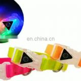 LED  collar new fashion collar iridescent color  pet collar outdoor