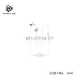 Efficient Time Lasting 20meter Transmission Long Distance White Non-drop Sports Bluetooth Headset V5.0 thumbnail-5