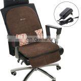 Soft Comfort Adjustable Temperature Electric Heating Home Office Chair Seat And Back Support Cushion With Hi-Low Heating Switch thumbnail-2