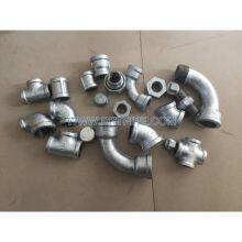 Socket- Banded Hot-dipped Galvanized Malleable Iron Pipe Fittings With BS Thread thumbnail-2